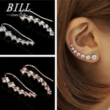 Load image into Gallery viewer, White Crystal Earrings