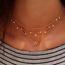 Load image into Gallery viewer, Crystal Stars Necklace
