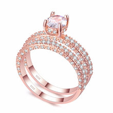 Load image into Gallery viewer, Rose-White Gold Ring